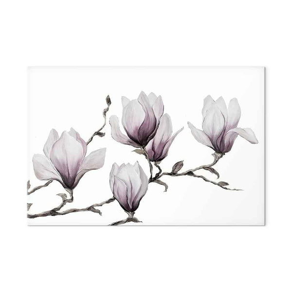 Quadro - Painted Magnolias (1 Part) Wide