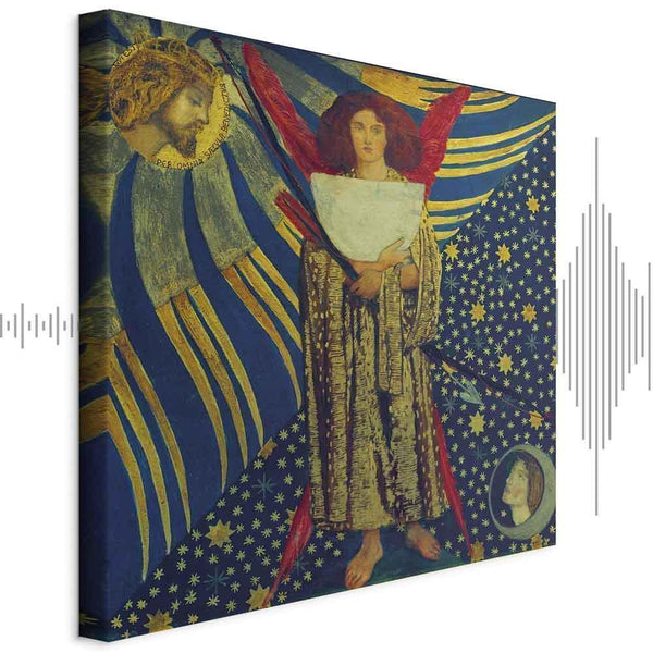 Quadro - Dante Gabriel Rossetti – Dantis Amor