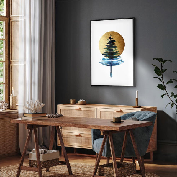 Quadro - Sunny Winter (1 Part) Vertical