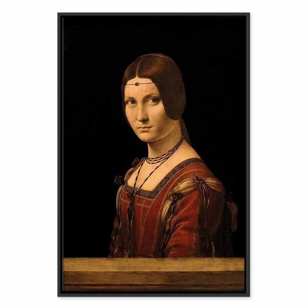 Quadro - Leonardo da Vinci – Beautiful Ferronière