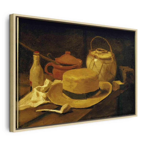 Quadro - Vincent Van Gogh – Still life with yellow straw hat