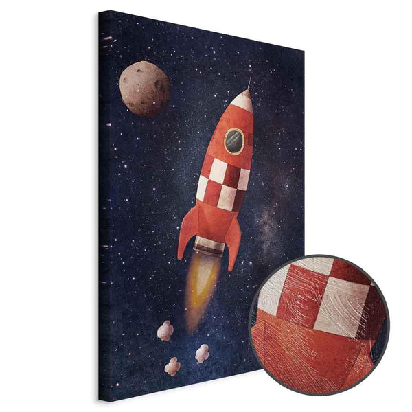 Quadro - Into the Unknown by Rocket (1 Part) Vertical