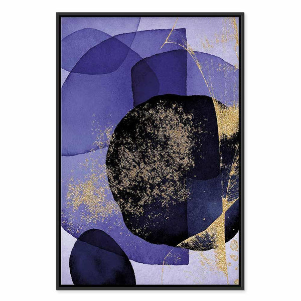Quadro - Purple Kaleidoscope (1 Part) Vertical
