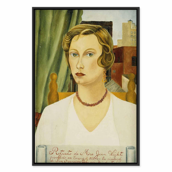 Quadro - Frida Kahlo – Portrait of Mrs Jean Wight