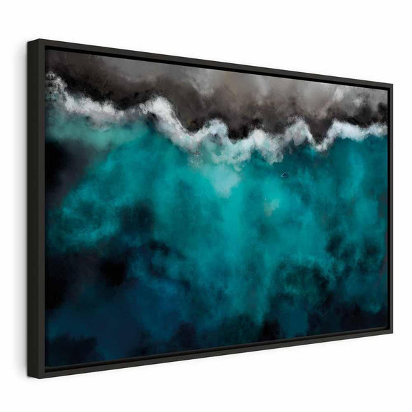 Quadro - Blue Lagoon (1 Part) Wide