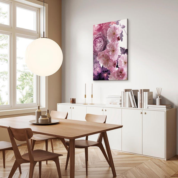 Quadro - Garden of Floral Scents (1-part) - Nature in Shades of Pink