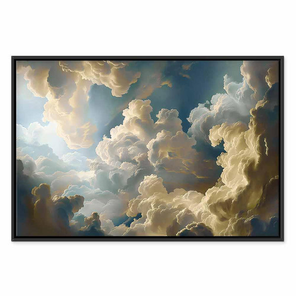 Quadro - Sun and Shadows: A Theatrical Display of Nature High Above the Earth