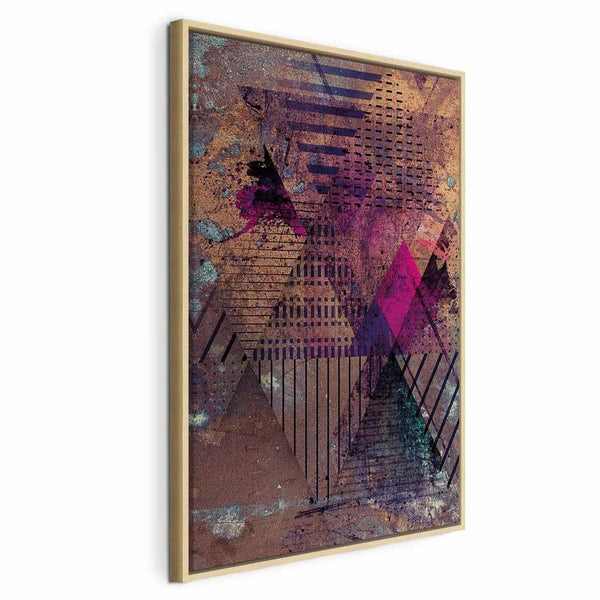 Quadro - Honey Abstraction (1 Part) Vertical