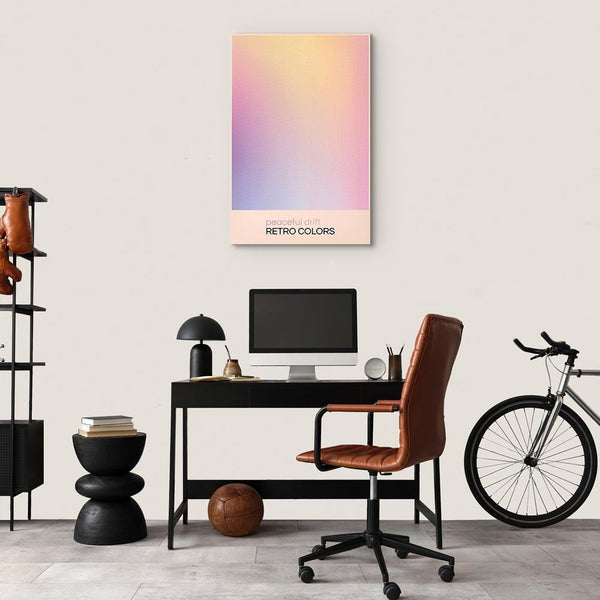 Quadro - Peaceful Drift - Delicate Pastel Shades Creating a Harmonious Whole
