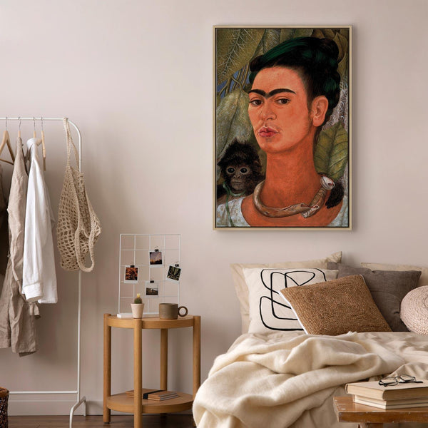 Quadro - Frida Kahlo – Self-Portrait with Monkey