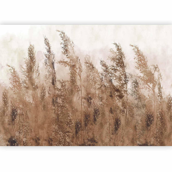 Carta da parati - Tall Grasses - Brown