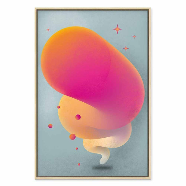 Quadro - Pink Streak (1 Part) Vertical
