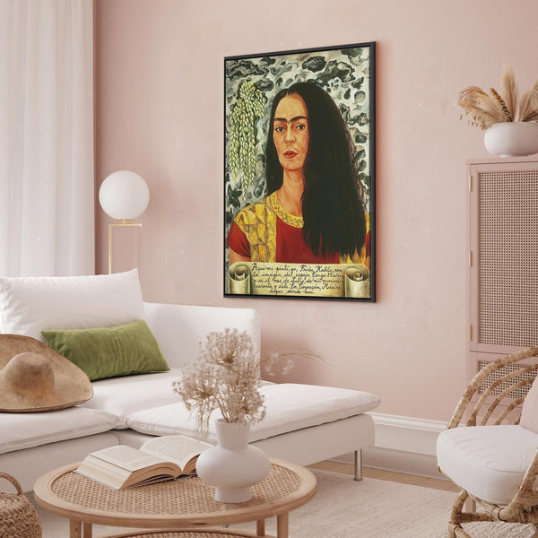 Quadro - Frida Kahlo – Self-Portrait with Loose Hair
