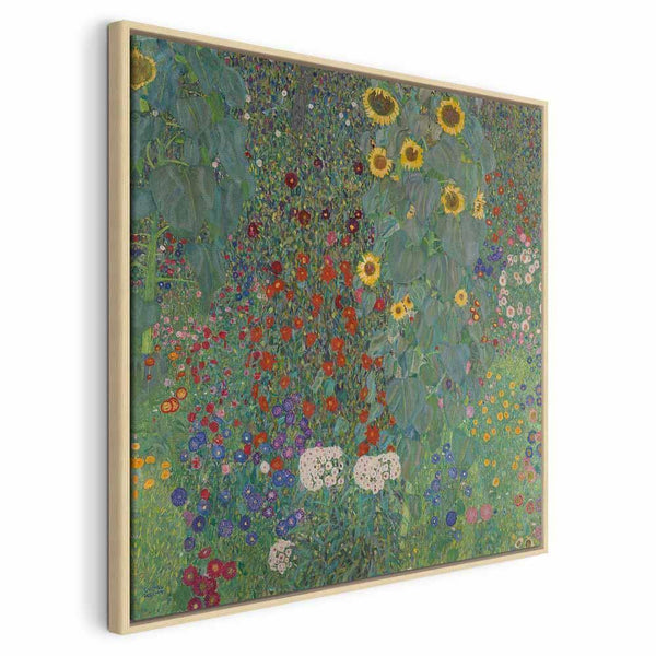 Quadro - Gustav Klimt – Farm garden with sunflowers