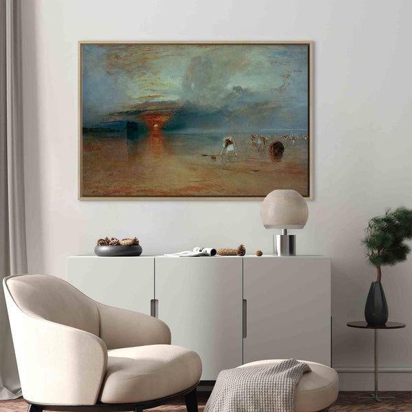 Quadro - William Turner – Calais Sands at Low Water