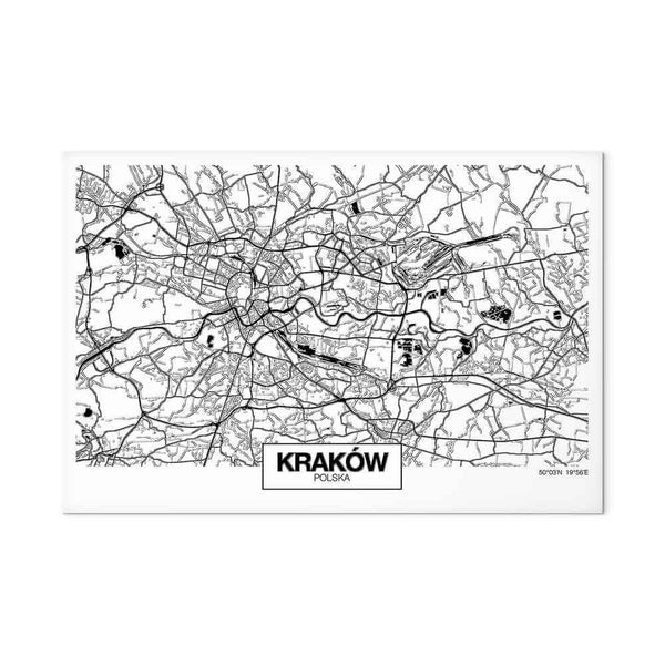 Quadro - City Plan: Krakow (1 Part) Wide