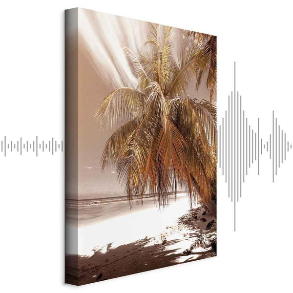 Quadro - Palm Shadow (1 Part) Vertical