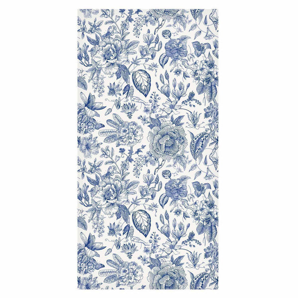 Tappezzeria murale - Illustration with blue flowers