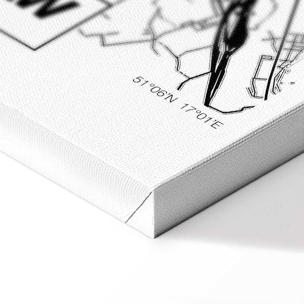 Quadro - City Plan: Wroclaw (1 Part) Vertical