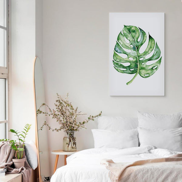 Quadro - Watercolor Monstera (1 Part) Vertical