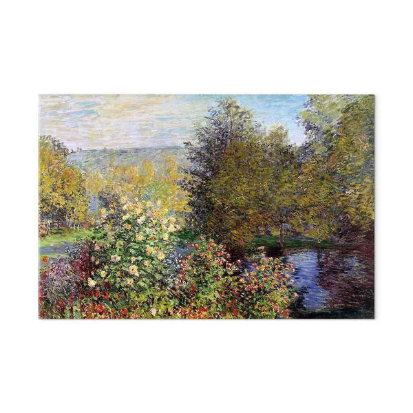 Quadro - Claude Monet – Garden at Montgeron (detail)