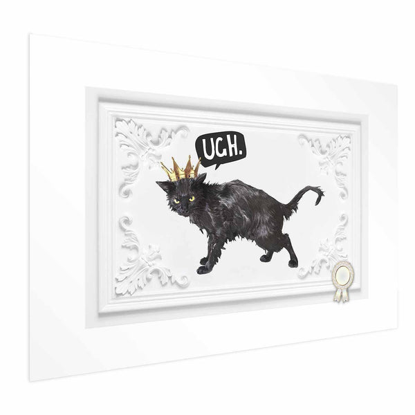 Poster - Cat with a Crown