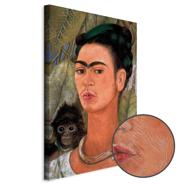 Quadro - Frida Kahlo – Self-Portrait with Monkey