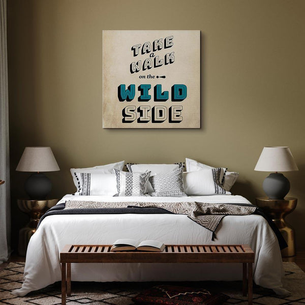 Quadro - Take Walk on the Wild Side (1 Part) Square