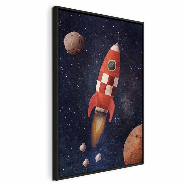 Quadro - Into the Unknown by Rocket (1 Part) Vertical