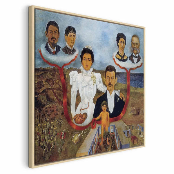 Quadro - Frida Kahlo – My Grandparents, My Parents and I