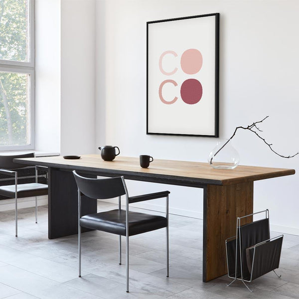 Quadro - Pink Coco (1 Part) Vertical