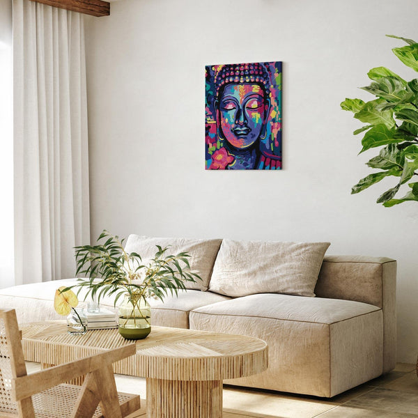 Quadro fai da te - Buddha's Crazy Colors
