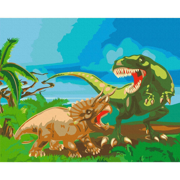 Quadro fai da te - Fight for Territory