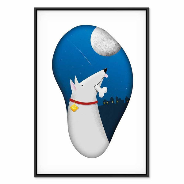 Quadro - Dog Dreams (1 Part) Vertical