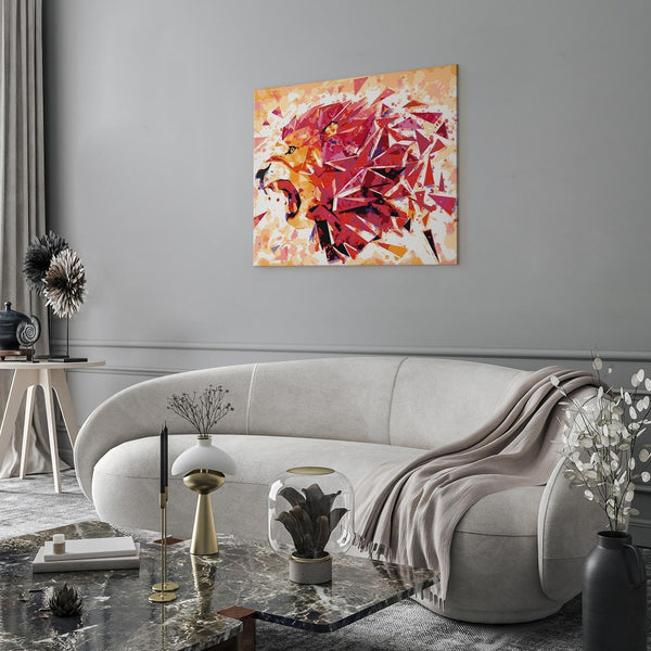 Quadro fai da te - Abstract Lion