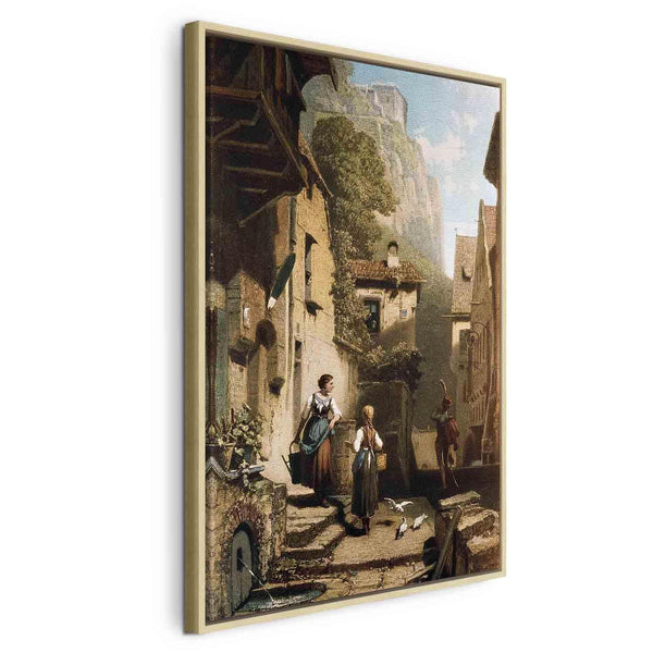 Quadro - Carl Spitzweg – Im Dachstübchen
