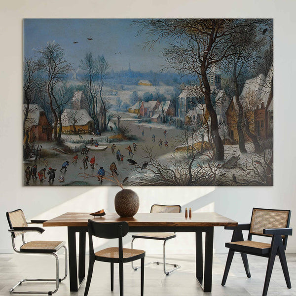 Quadro XXL - Pieter Brueghel the Younger – Winter Games