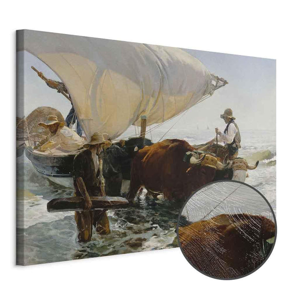 Quadro - Joaquín Sorolla y Bastida – The Return from Fishing