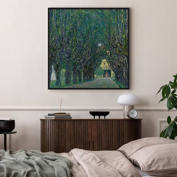 Quadro - Gustav Klimt – Avenue in the Park of Schloss Kammer