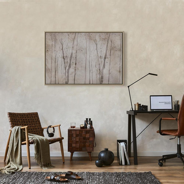 Quadro - Beige Forest of Thoughts (1 Part) Wide