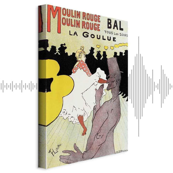Quadro - Henri de Toulouse-Lautrec – Moulin Rouge – La Goulue