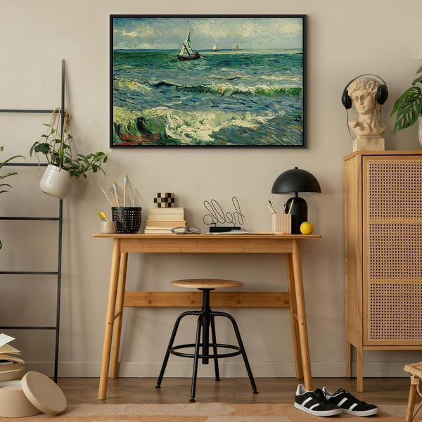 Quadro - Vincent van Gogh – Seascape at Saintes-Maries
