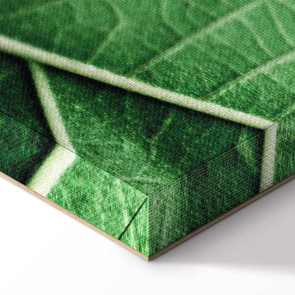 Quadro - Malachite Leaf (1 Part) Vertical