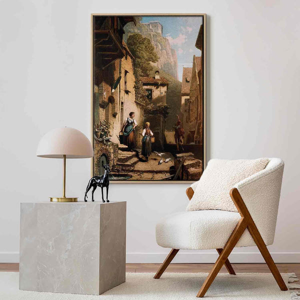Quadro - Carl Spitzweg – Im Dachstübchen