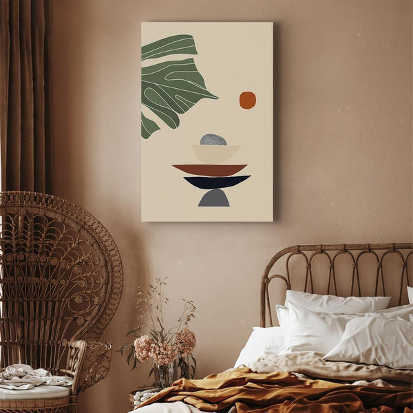 Quadro - On the Sunny Terrace (1 Part) Vertical