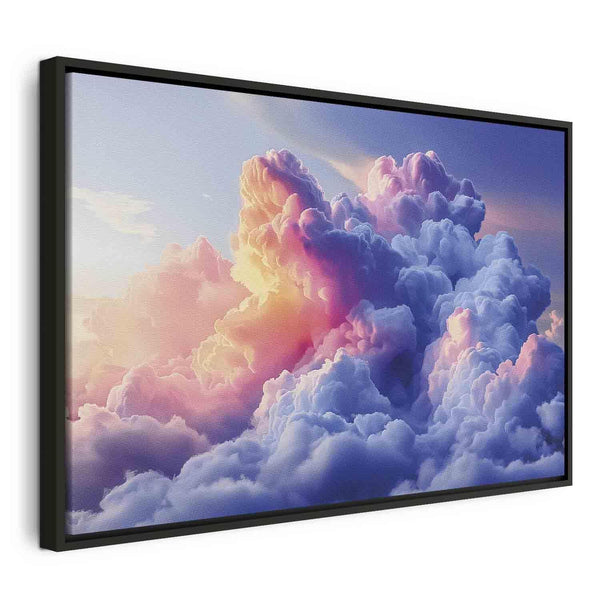 Quadro - Clouds Like Painted: Artistic Brushes of Dawn Painting the Sky