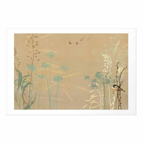 Poster - Bird on a Meadow