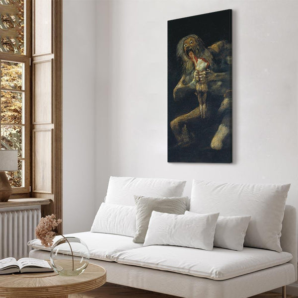 Quadro - Francisco Goya – Saturn Devouring His Son