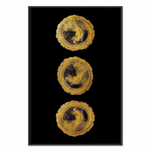 Quadro - Golden Knots (1 Part) Vertical