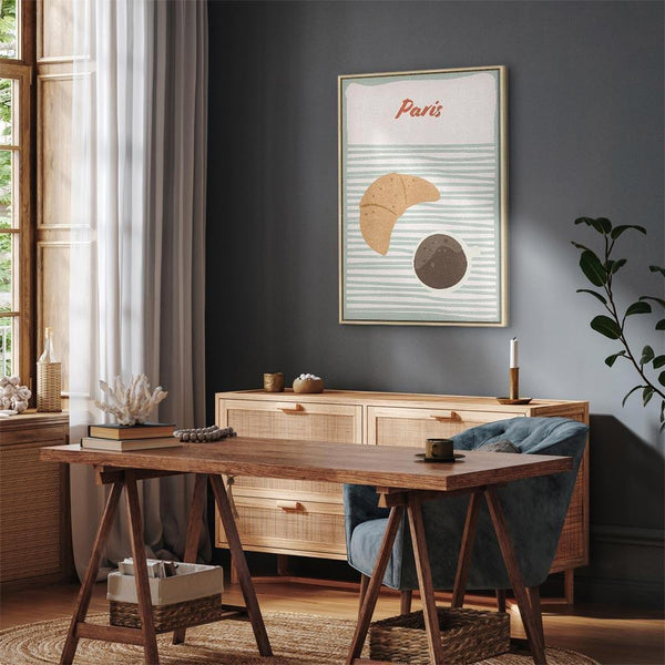 Quadro - Parisian Breakfast (1 Part) Vertical